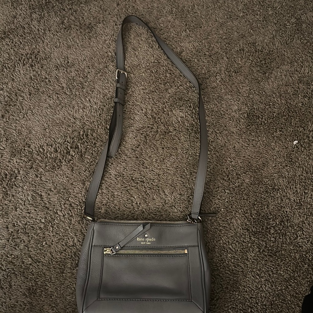 Kate Spade Grey Cross Body Purse